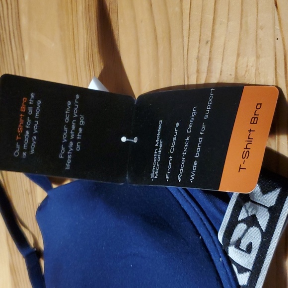 New - RBX size 34C navy blue active bra - Picture 3 of 5